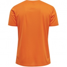 hummel Sport-Tshirt Core Functional (atmungsaktiv, leicht) Kurzarm orange Herren